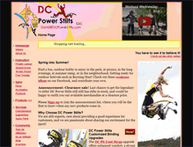 Tablet Screenshot of dcpowerstilts.com